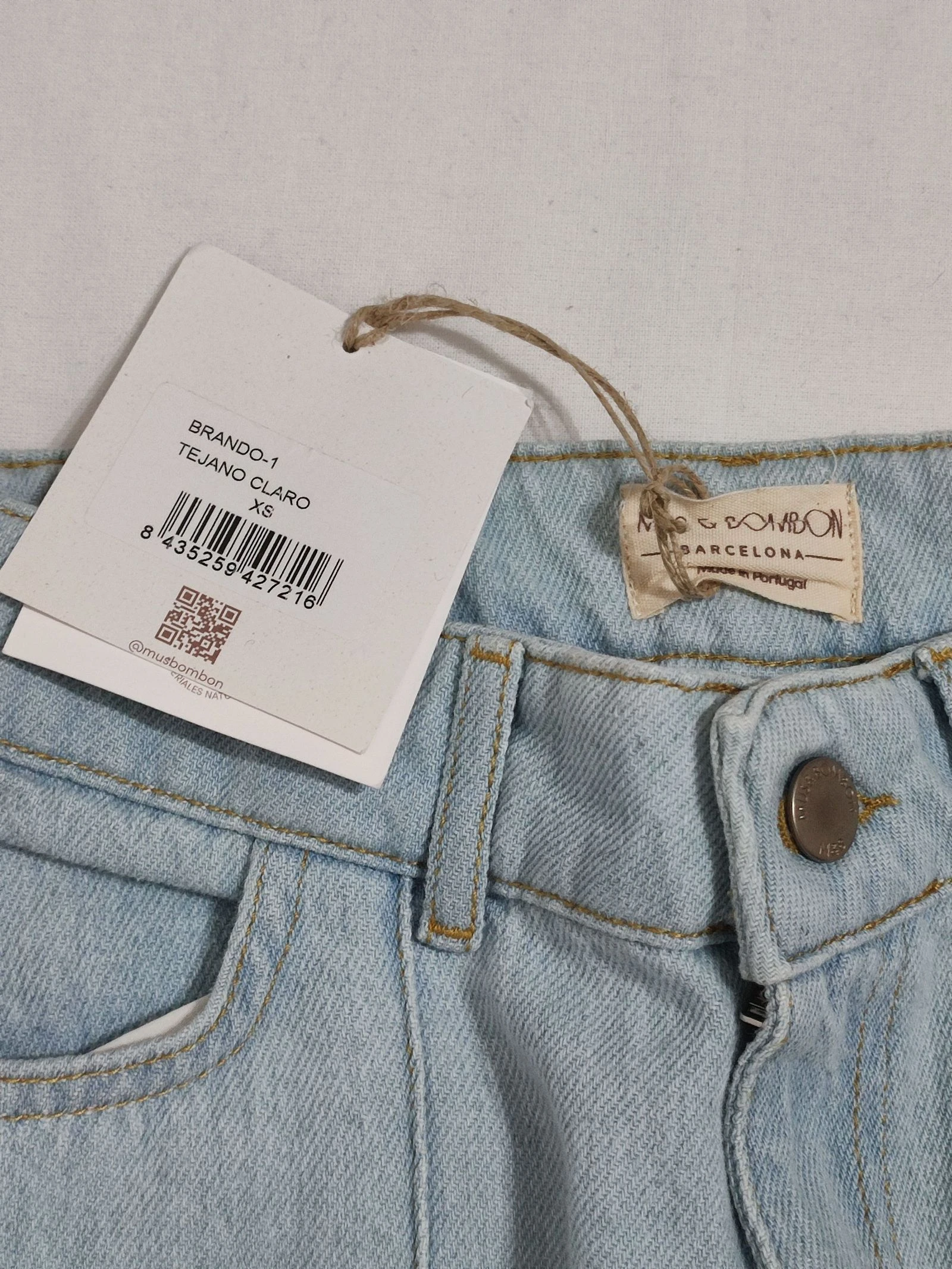 Jeans / Pantalon droit Mus & Bombon Barcelona T. XS – photo 5